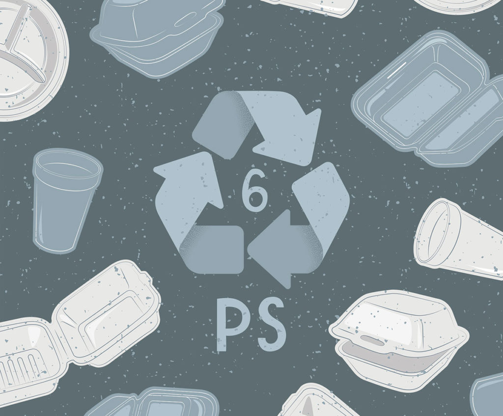 plastic #6 polystyrene