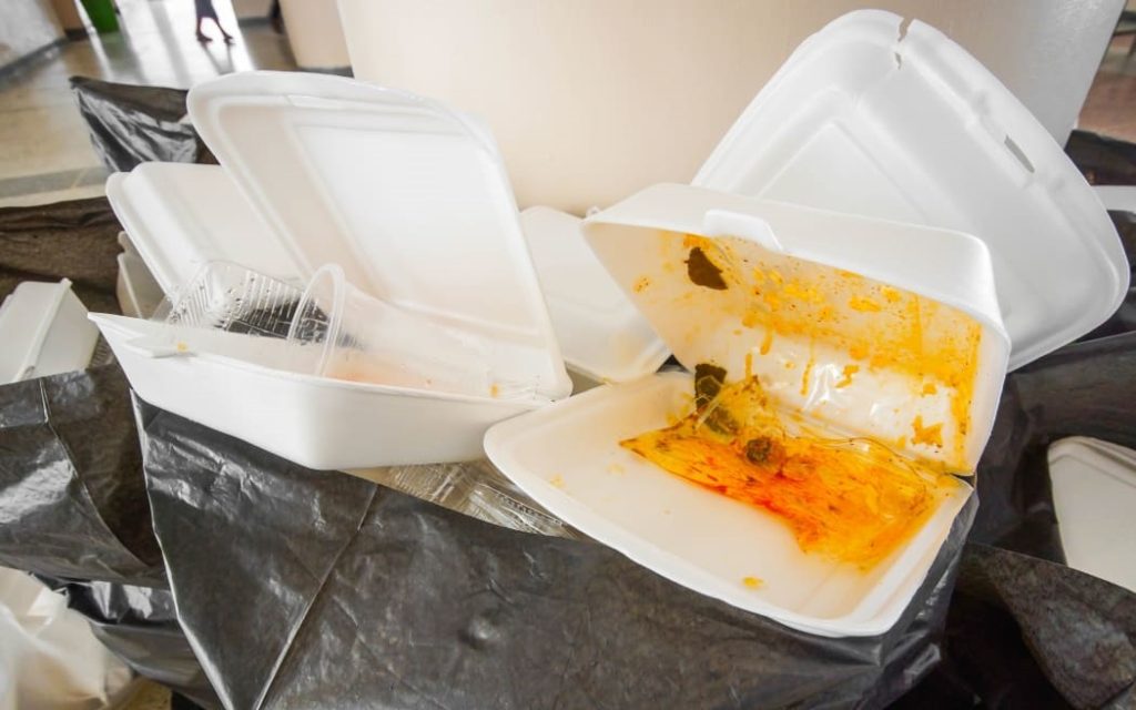 Polystyrene food Packaging